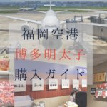 福岡空港で買えるお土産明太子おすすめ30社購入完全ガイド